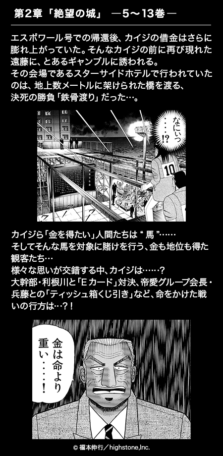 Honto 賭博黙示録カイジ 全巻無料読み放題 電子書籍